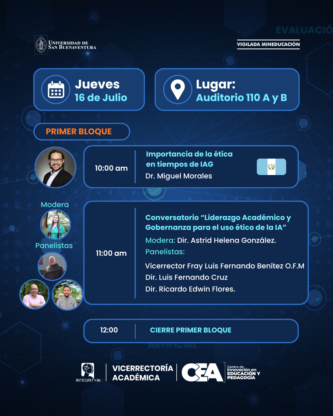 V Semana de la Innovación Educativa y la Formación Académica Bonaventuriana